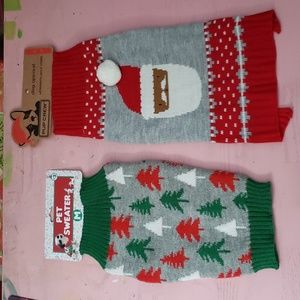 Pet Christmas Sweatersx2